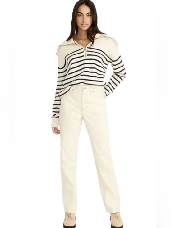 J. Crew Denim - J.Crew Slouchy Boyfriend Jeans Size 29 New Without Tags Ecru Cream White